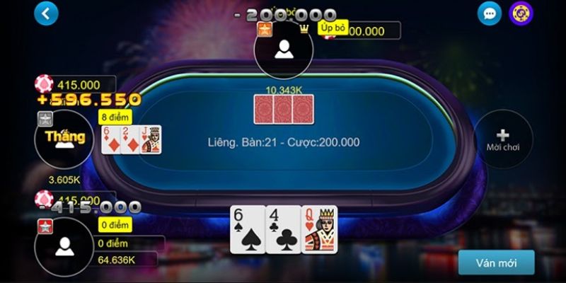 Phiên bản game Liêng trực tuyến